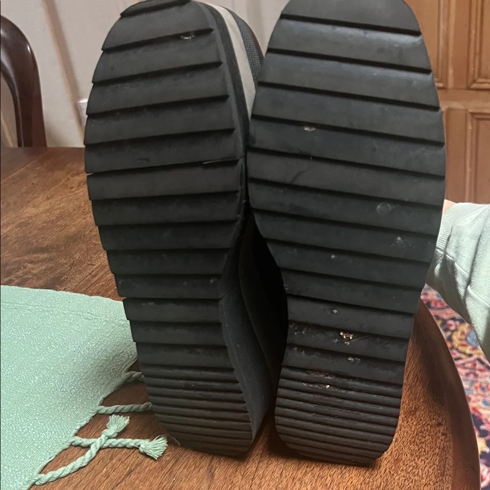 Naked Feet Black Guild Platform Boots